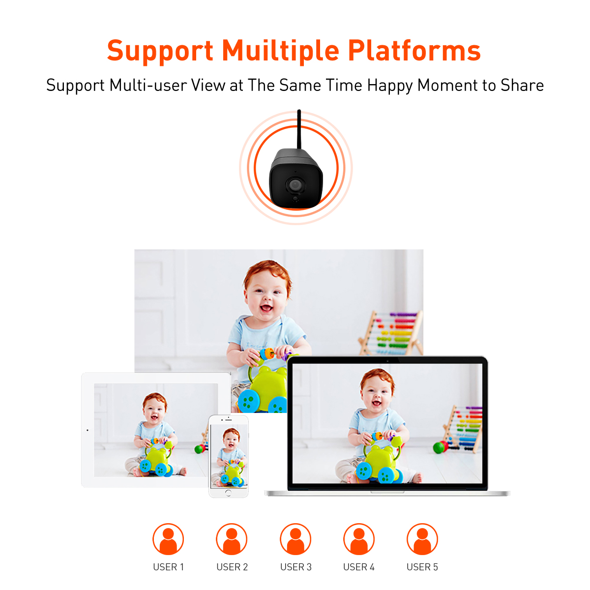 Tuya RB1 WiFi 2MP/4MP Outdoor Waterproof Bullet IPC manufacture