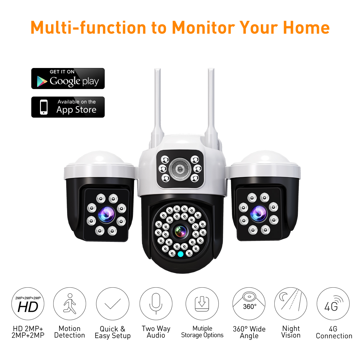 product v380 rv33 4g 2mp2mp2mp tf card cloud data motion detection dual lens ptz hd security night vision cctv outdoor wifi camera-7