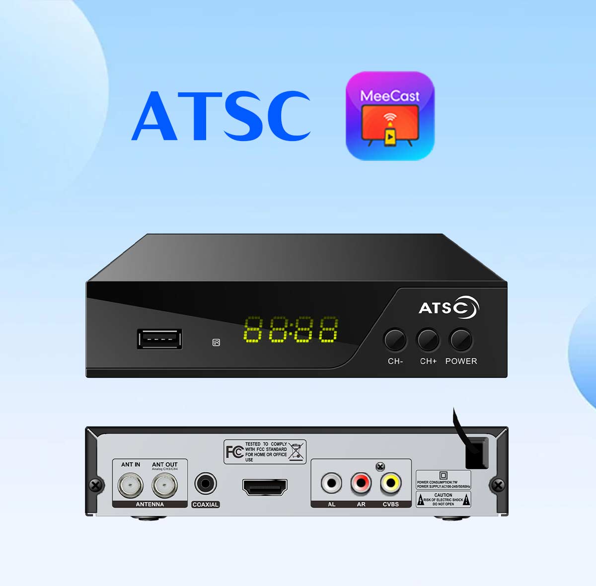 Metal-1 148mm ATSC Receiver details