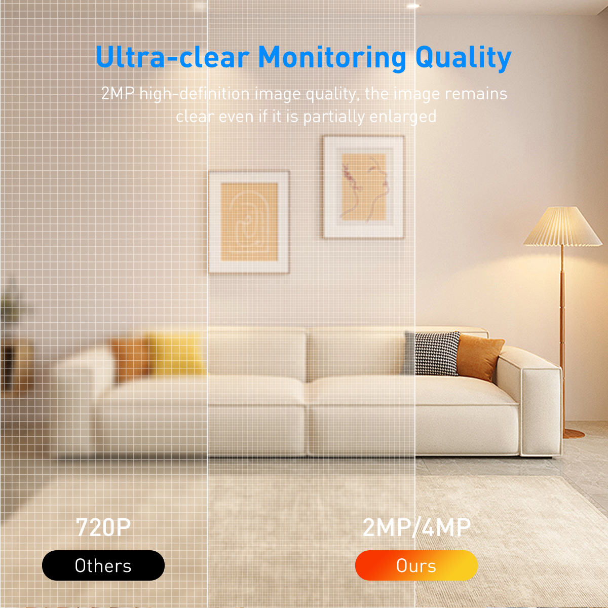 Tuya RP7 WiFi 2MP/4MP Indoor Dome PTZ IPC details