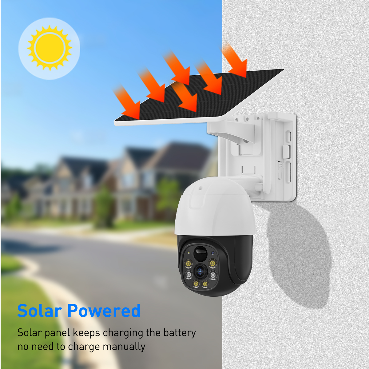 V380 RVP5 PRO 4G Solar 2MP Waterproof Outdoor IPC supplier