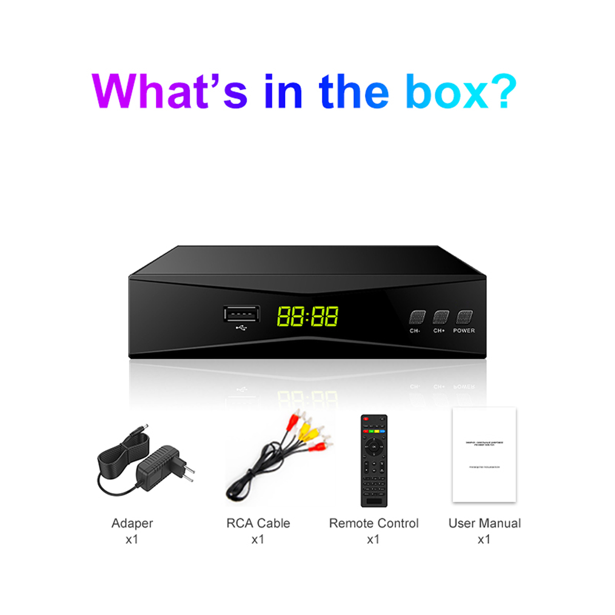 148mm Metal-3 DVB-T2 Receiver manufacture