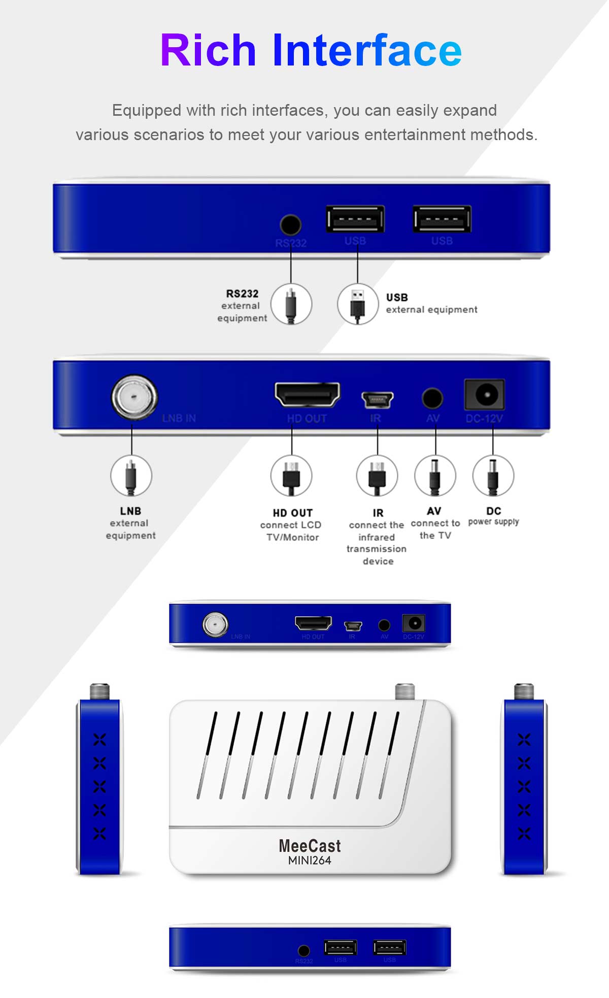 product digital dvb s2 mini h264 satellite tv receiver fta stb 1080p gx6605s free channels ip tv wifi full hd set top box694-13