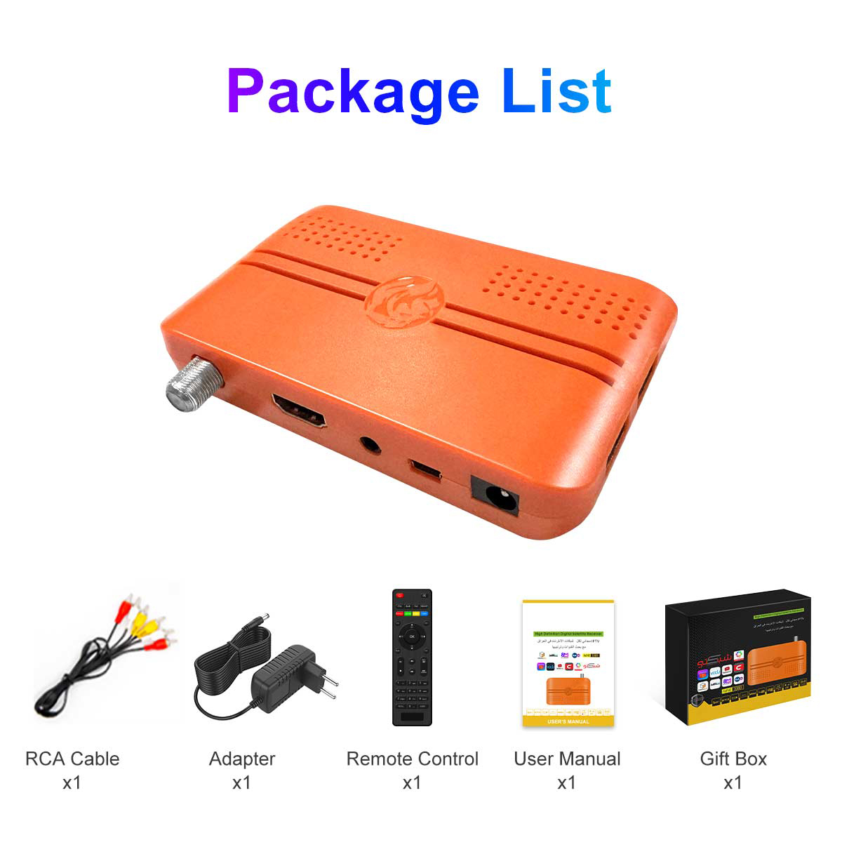 Mini-4 120mm Mini DVB-S2 Receiver factory