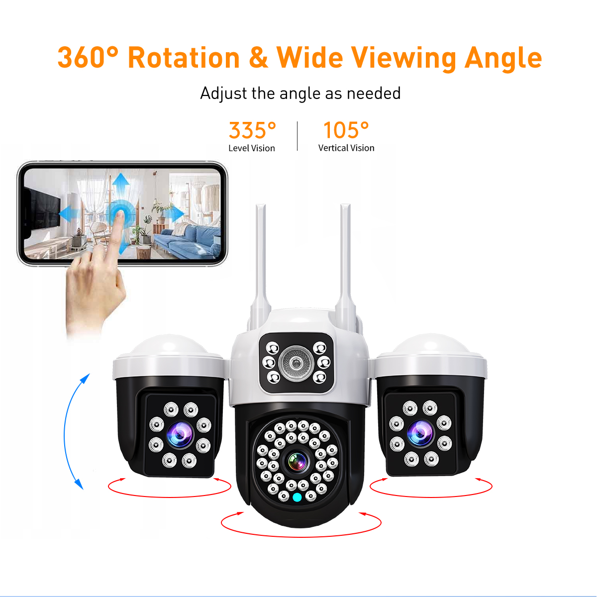 product v380 rv33 4g 2mp2mp2mp tf card cloud data motion detection dual lens ptz hd security night vision cctv outdoor wifi camera-12