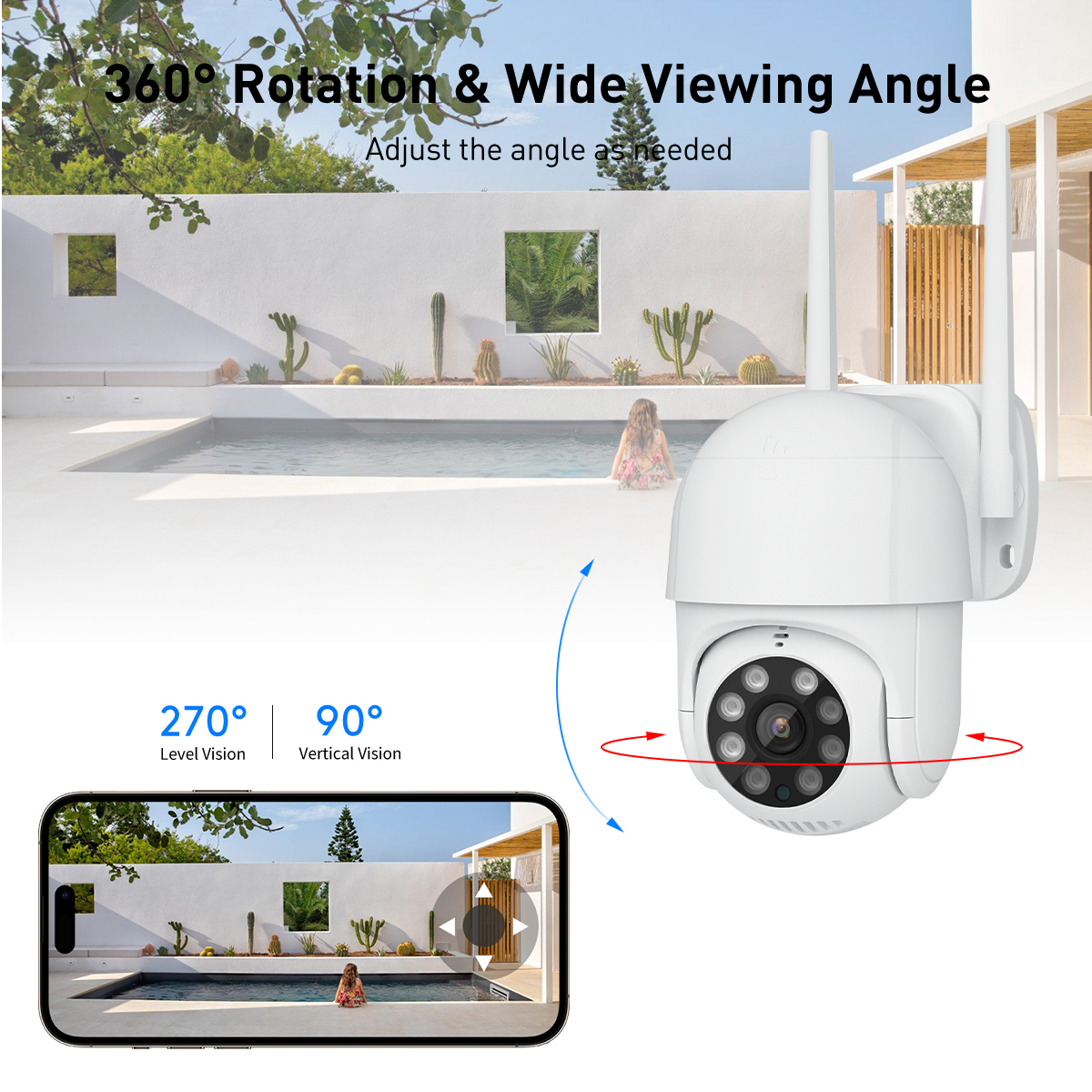 V380 RVP1 WiFi 3MP Waterproof Outdoor IPC details