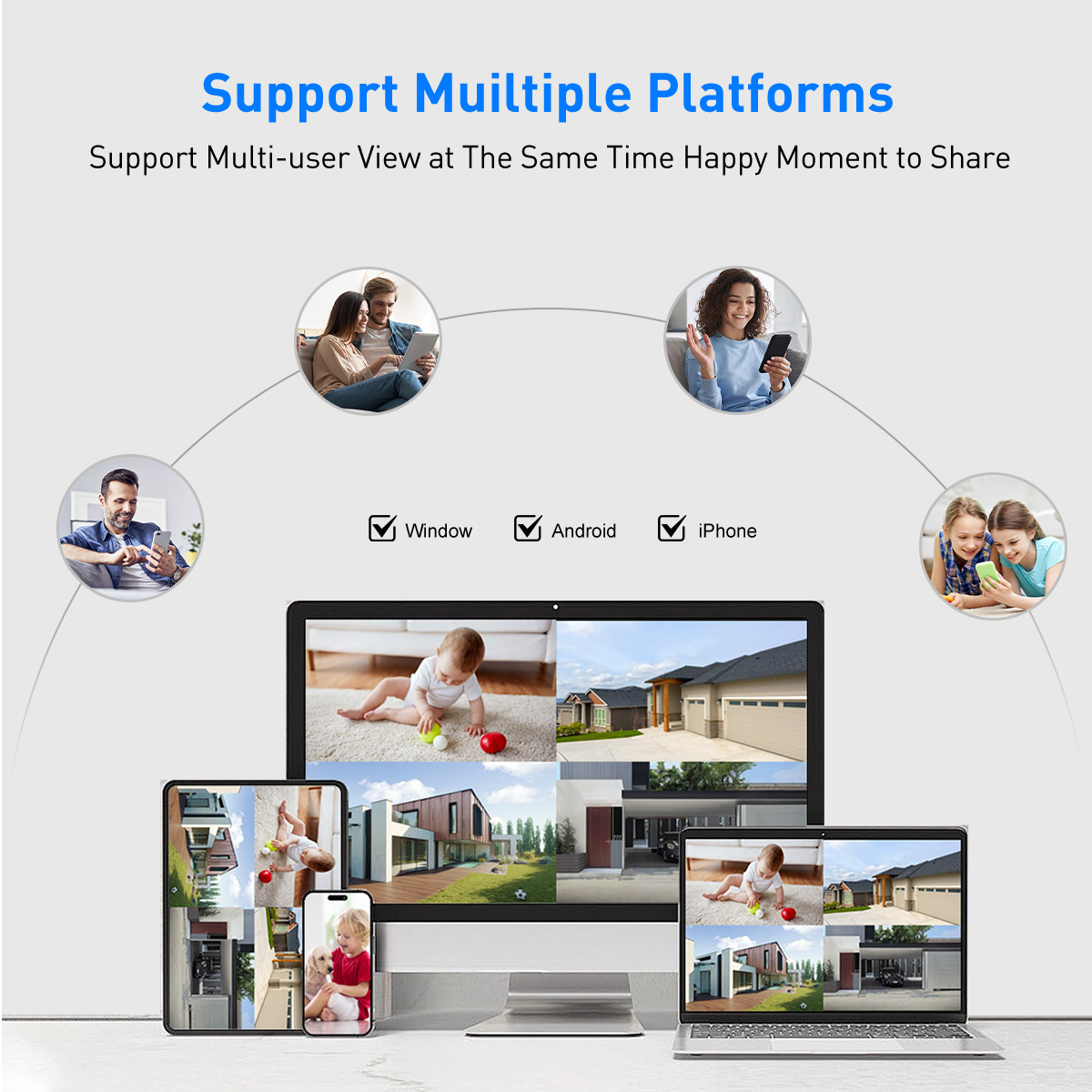 Tuya RQ3 WiFi 2MP/4MP Outdoor Waterproof ome PTZ IPC manufacture