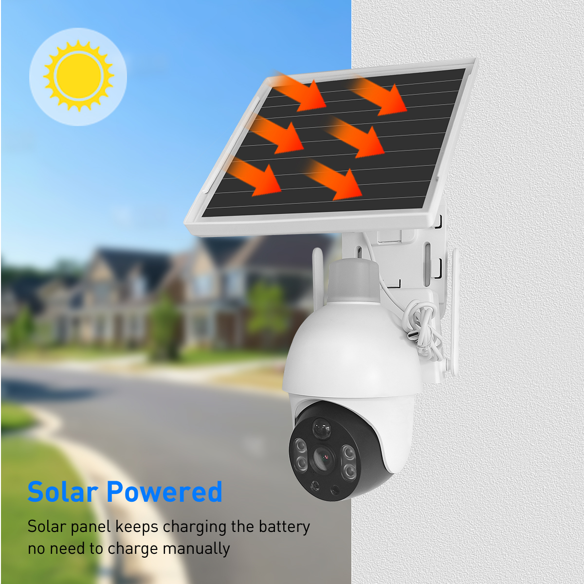 V380 RVP15M AOV 4G Solar 2MP Waterproof Outdoor IPC manufacture