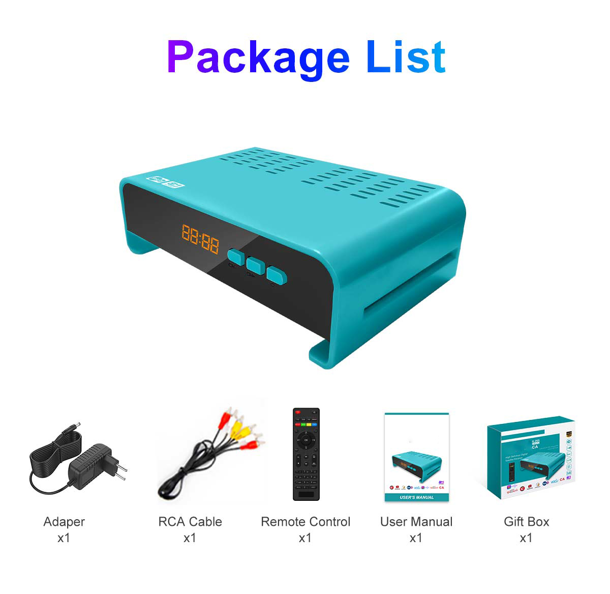 Mini-9 120mm Mini DVB-S2 Receiver manufacture