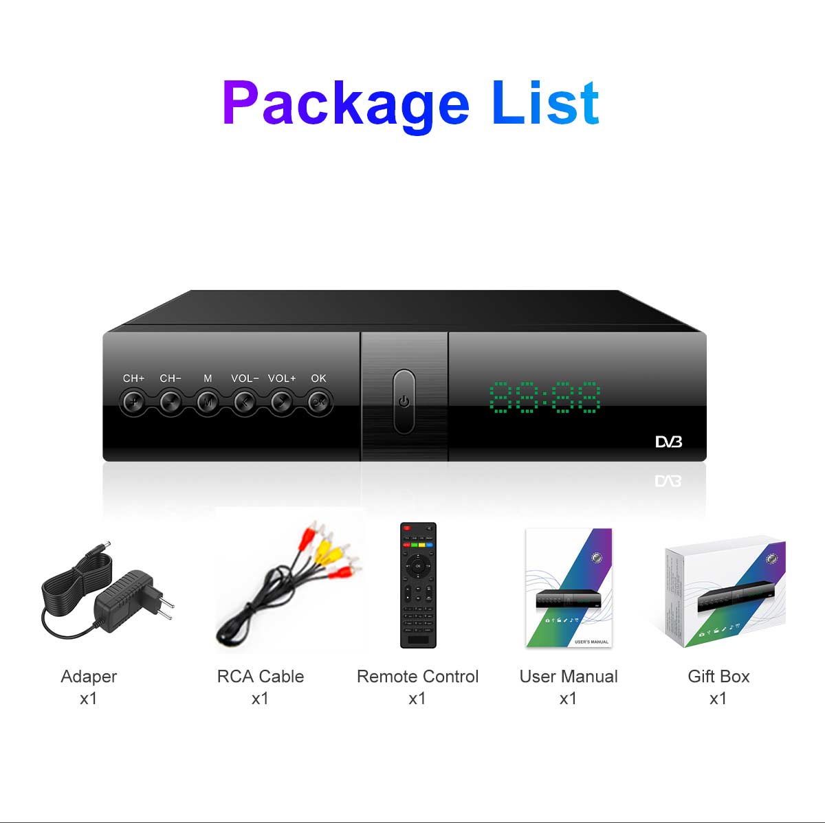 Metal-1 168mm ISDB-T Receiver factory