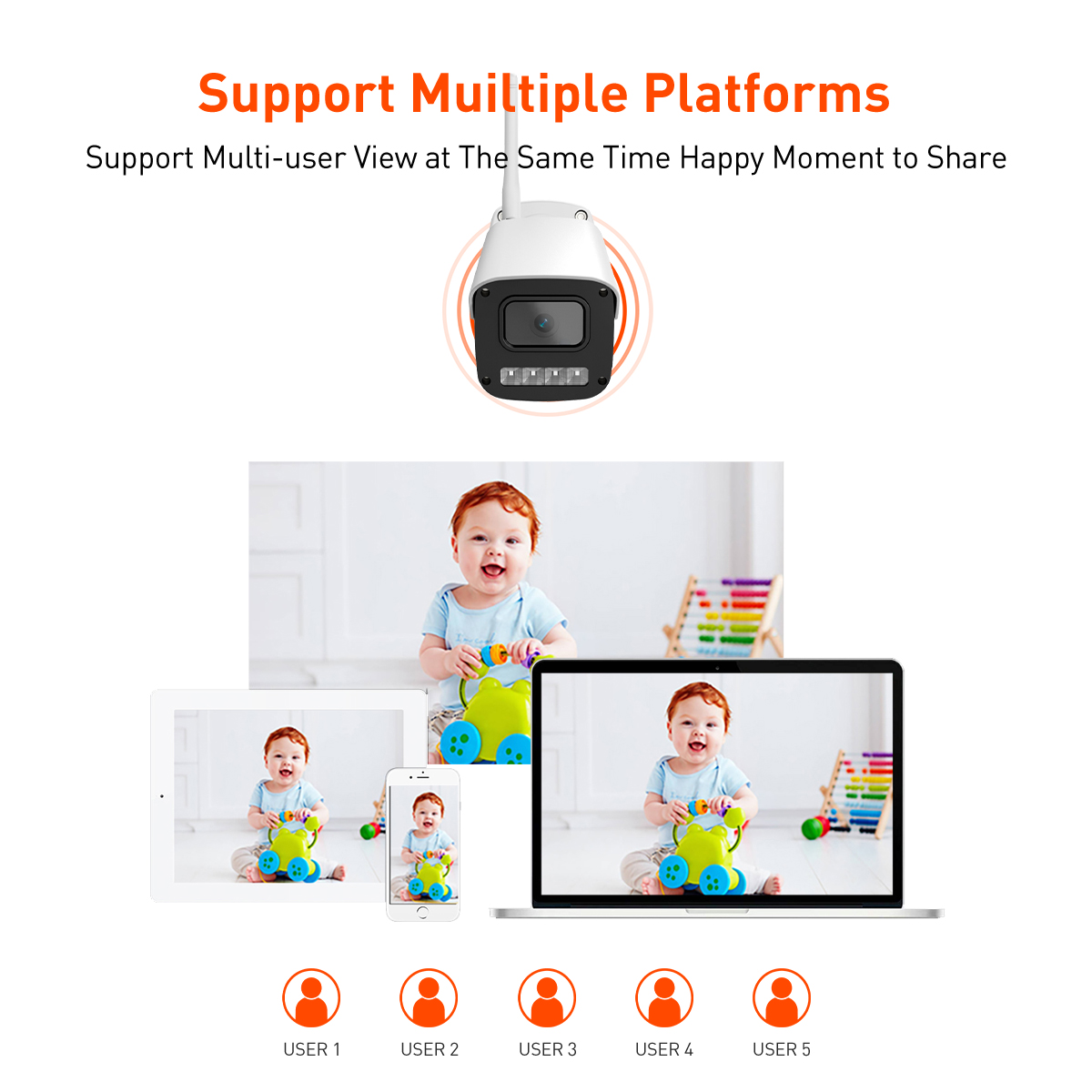 Tuya RB3 WiFi 2MP Outdoor Waterproof Bullet IPC details