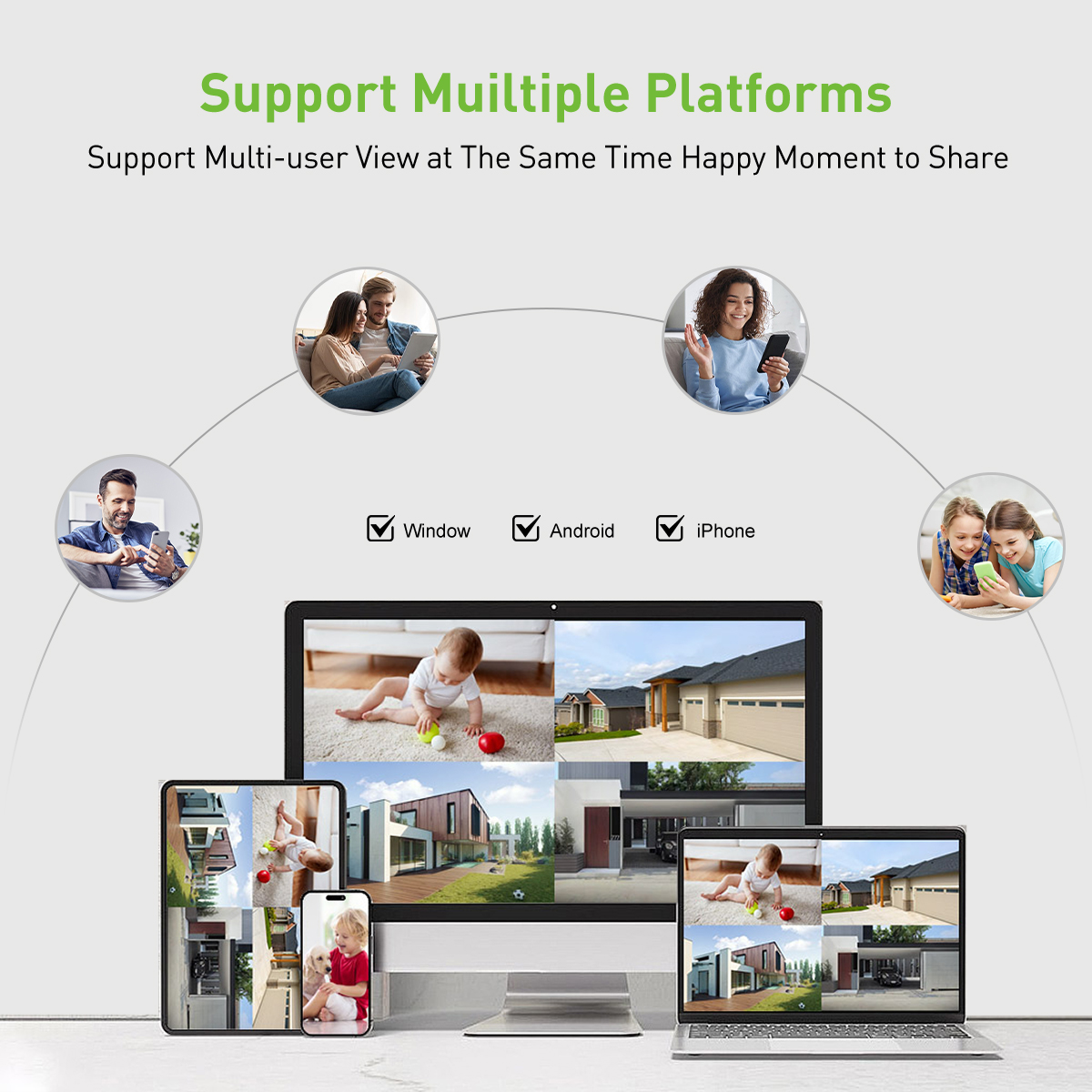 Tuya RP4 WiFi 2MP/4MP Indoor Dome PTZ IPC manufacture