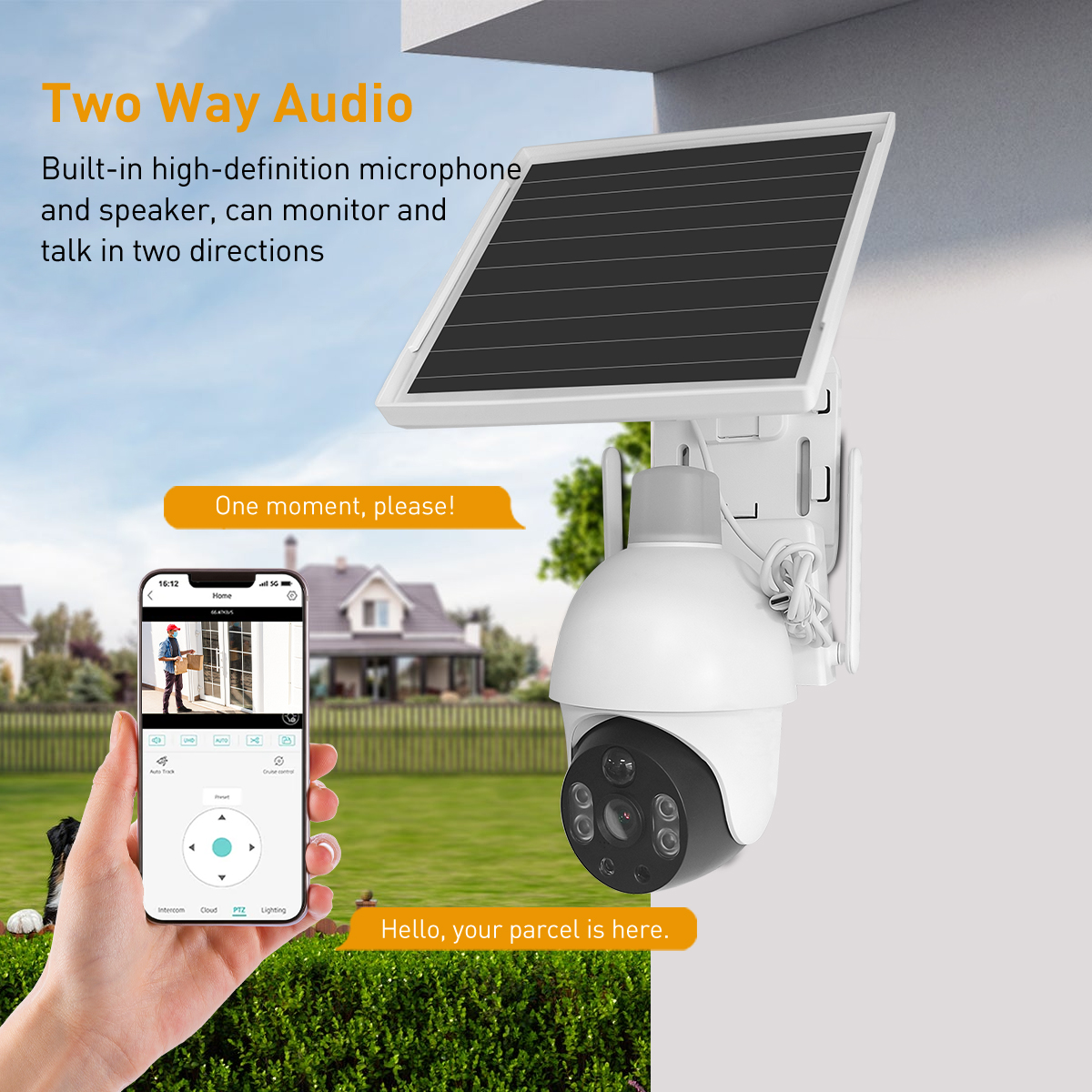 V380 RVP15M AOV 4G Solar 2MP Waterproof Outdoor IPC manufacture