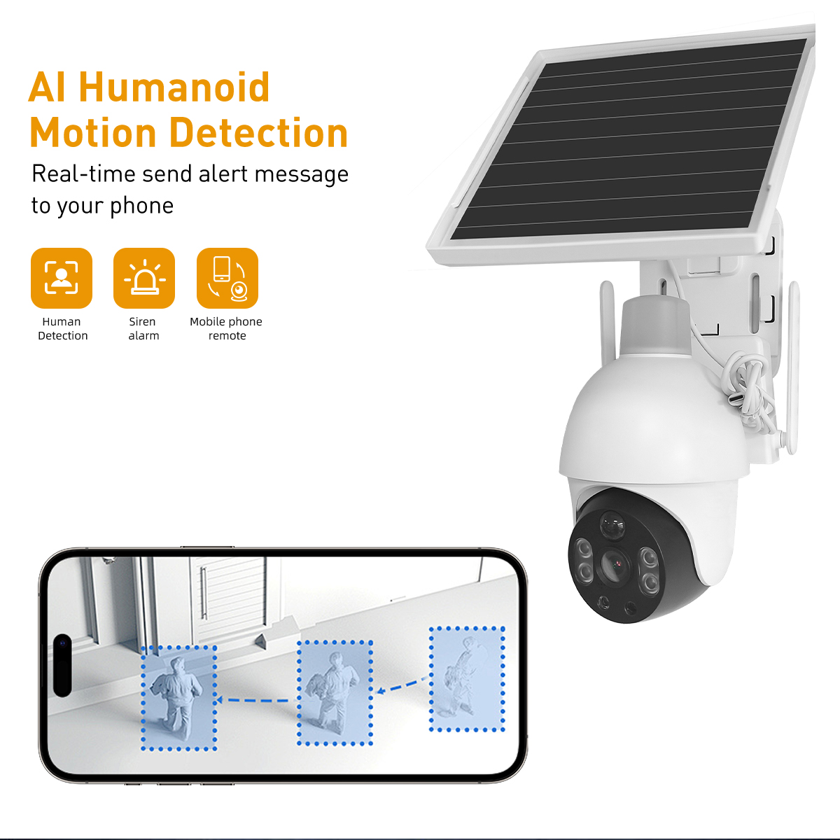 V380 RVP15M AOV 4G Solar 2MP Waterproof Outdoor IPC supplier