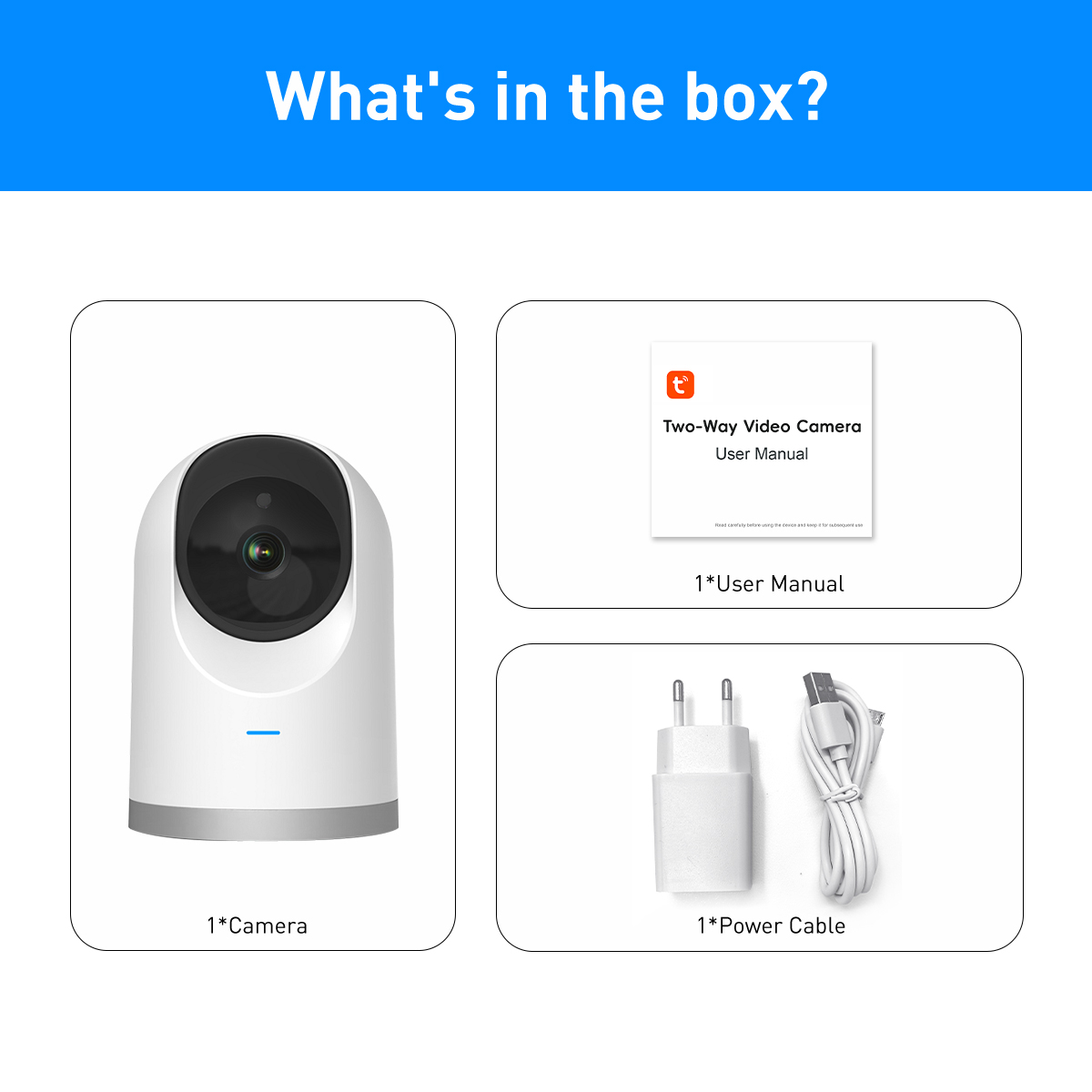 Tuya RP7 WiFi 2MP/4MP Indoor Dome PTZ IPC factory