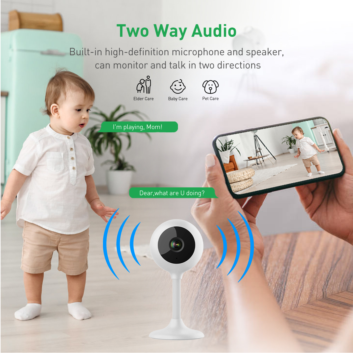 Tuya RC2 WiFi 1/2/4MP Indoor Fixed Cube IPC factory